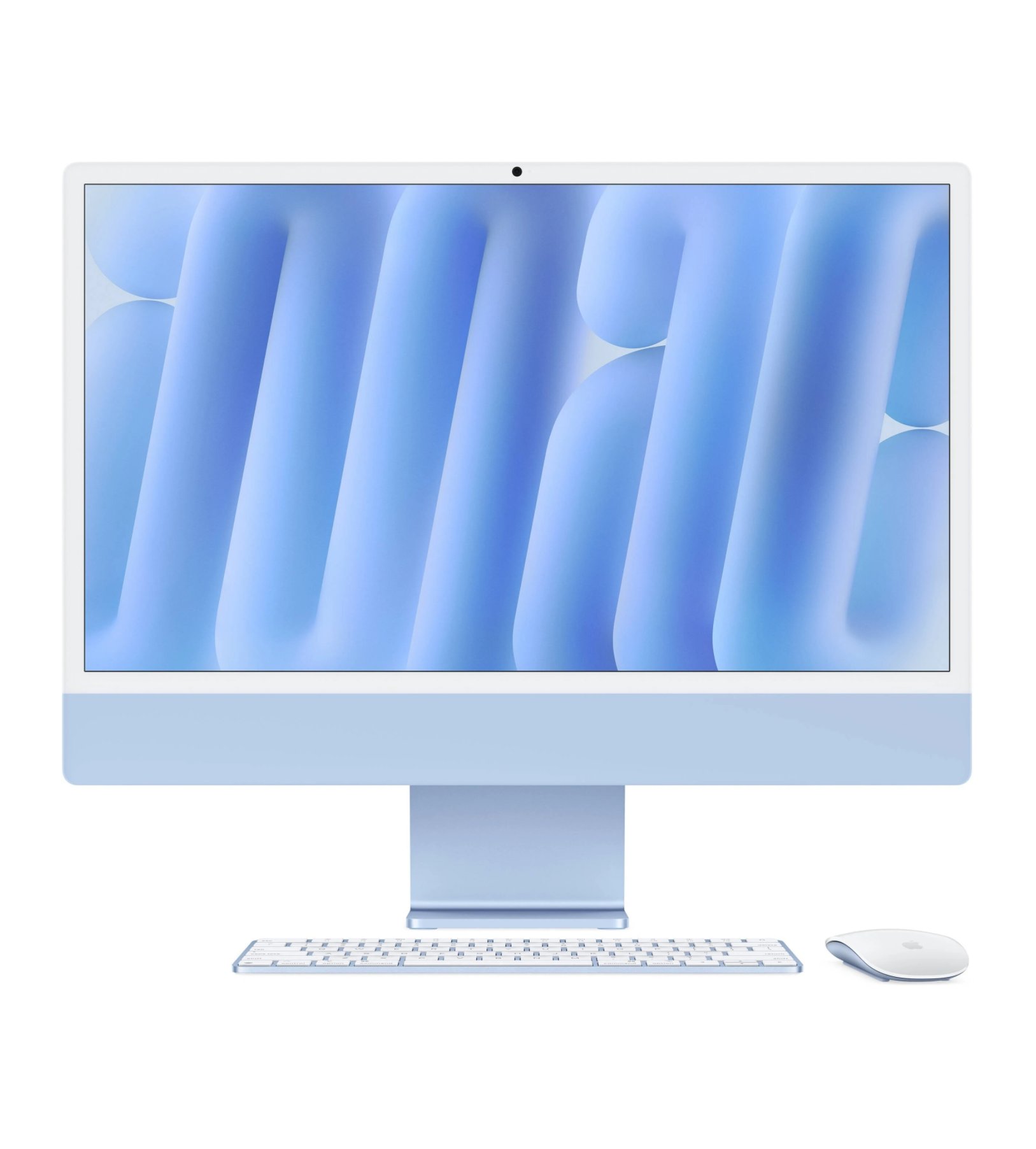 Моноблок Apple iMac 24" (2024) Retina 4,5K MWUF3 Blue (M4 8Core CPU, 8Core GPU/16Gb/256SSD)
