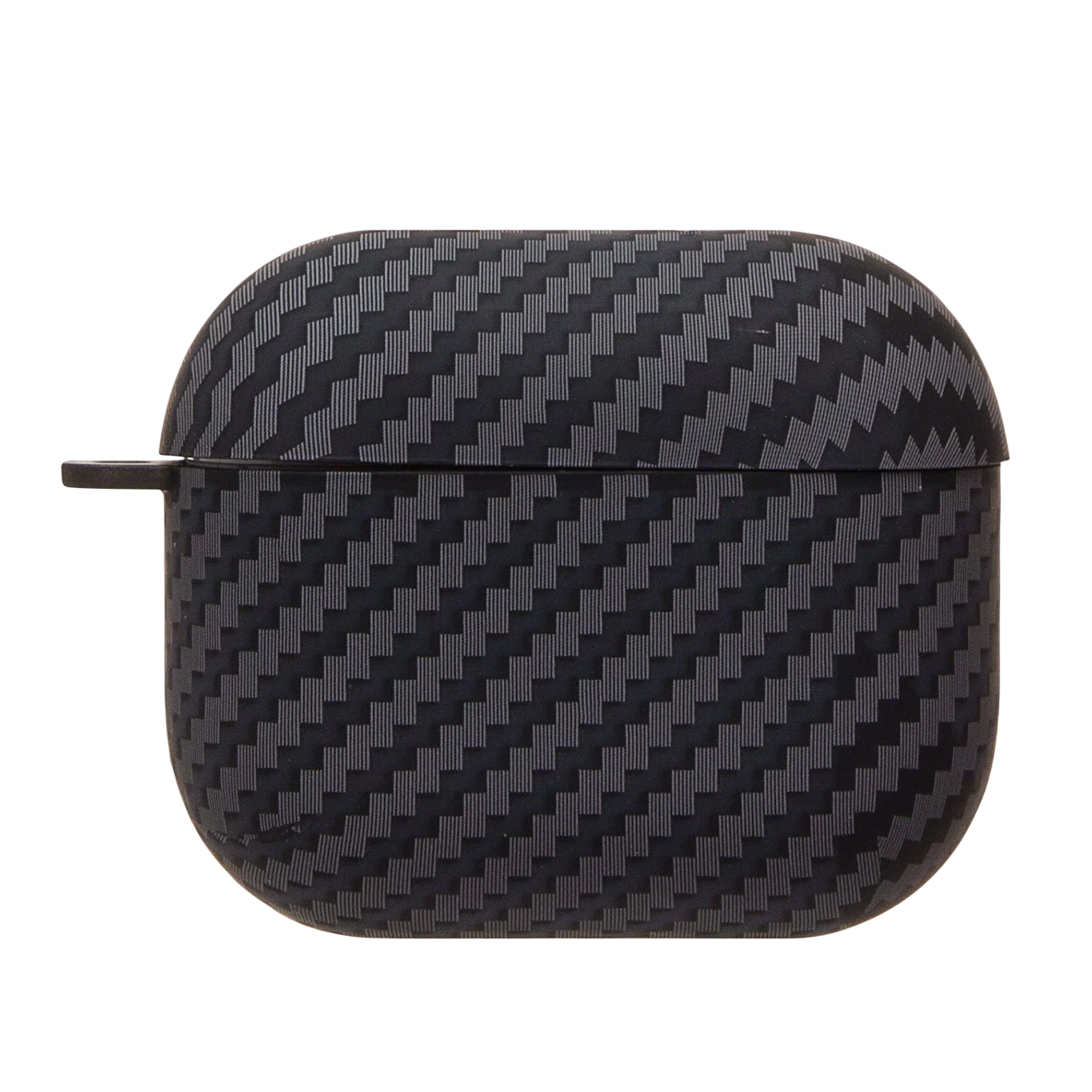 Чехол LUXO Carbon для Airpods 4, чёрный