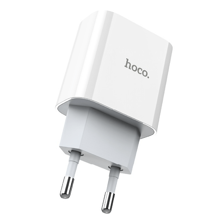 Сетевое зарядное устройство HOCO C76A Plus Speed Source PD 20W Charger (EU), white