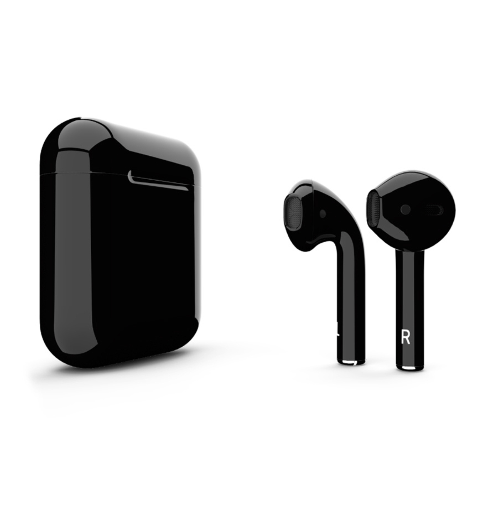Наушники беспроводные Apple AirPods 2, Jet Black, MV7N2