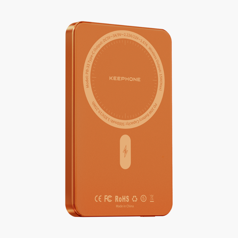 Внешний аккумулятор Keephone Lucci 5000Mah, Cosmic Orange