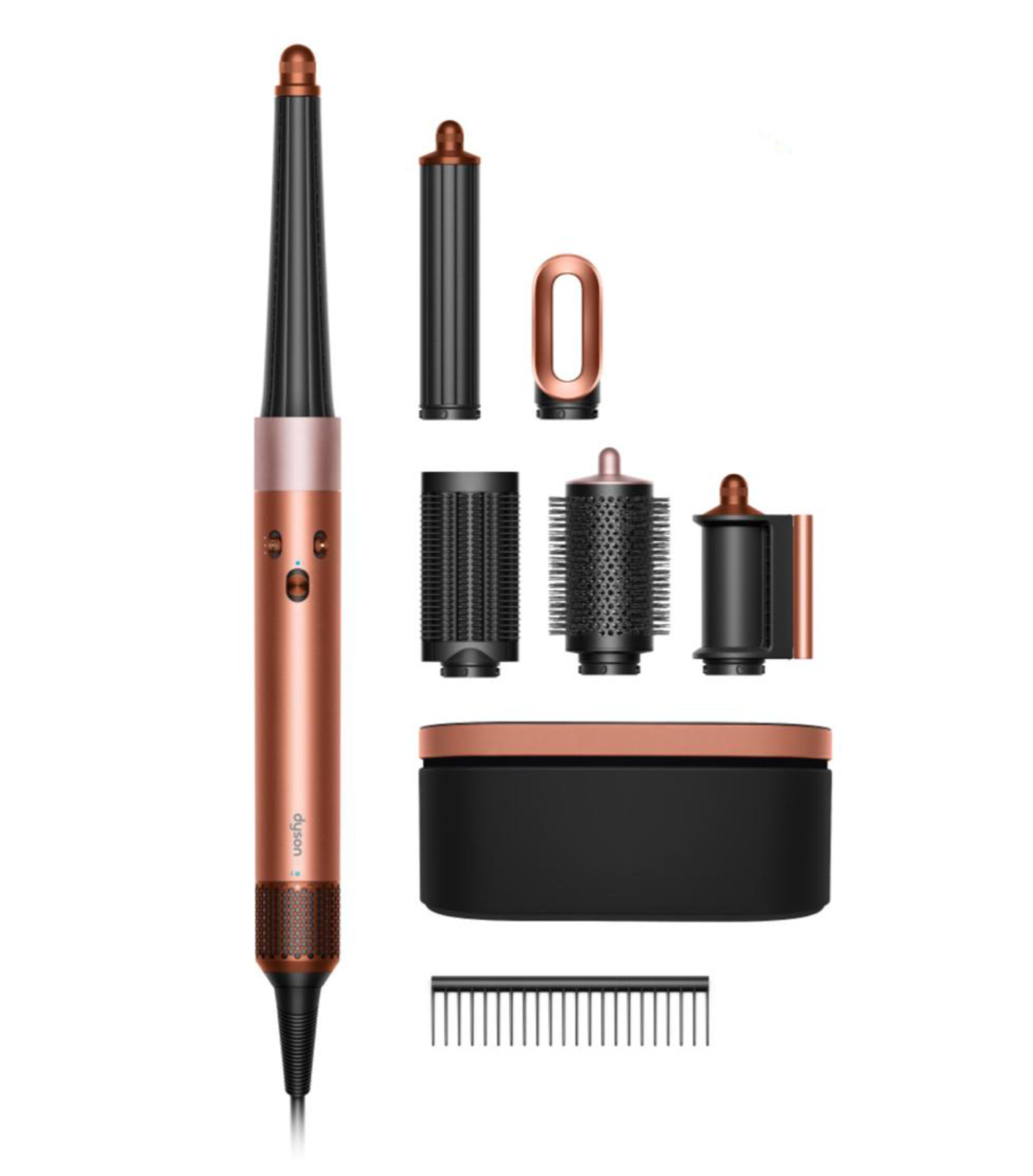 Стайлер Dyson Airwrap Complete Long HS08 (Amber Silk) - Подарочный кейс для хранения