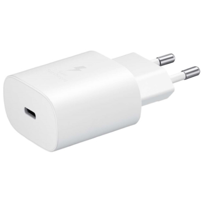 Сетевое зарядное устройство Samsung 25W USB-C White