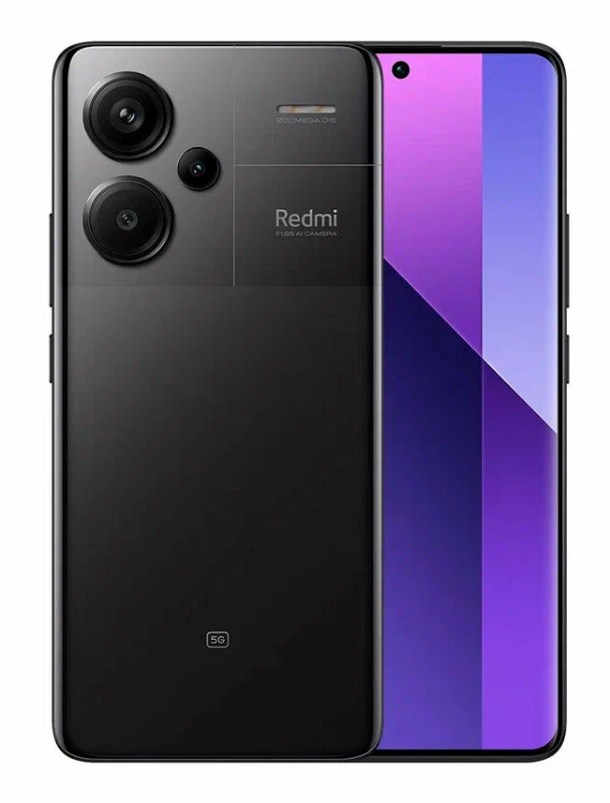 Смартфон Xiaomi Redmi Note 13 Pro Plus 5G 12/512Gb Midnight Black (Пятно на экране) - Б/У