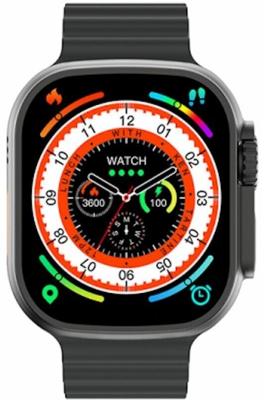 Умные часы WiWU Smart Watch Ultra SW01 Black Умные часы WiWU Smart Watch Ultra SW01 Black
