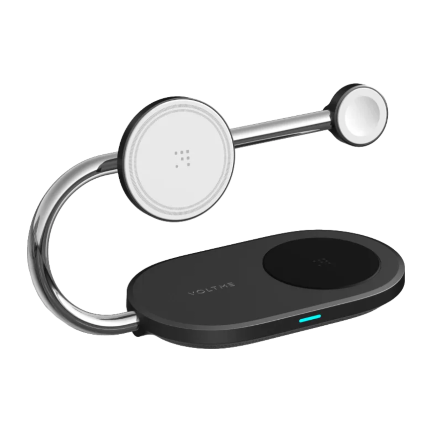 Беспроводная Зарядная Станция Voltme MagPak 3-IN-1 Qi2 + MF