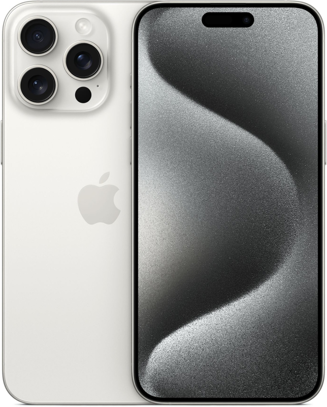 iPhone 15 Pro 128Gb White Titanium (1 sim + eSIM / 87%) - Б/У . . + + iPhone 15 Pro 128Gb White Titanium (1 sim + eSIM / 87%) - Б/У . . + +