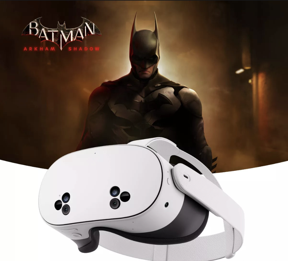 Шлем виртуальной реальности Oculus Quest 3S 128Gb + Batman: Arkham Shadow Шлем виртуальной реальности Oculus Quest 3S 128Gb + Batman: Arkham Shadow