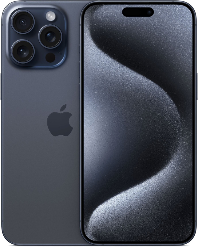 Смартфон Apple iPhone 15 Pro Max 256Gb Blue Titanium (2 sim - No Face Audio)