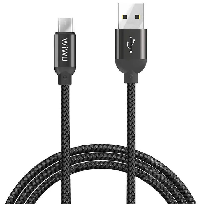 Кабель WiWu YZ-105 USB -> micro USB черный