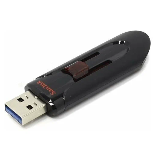 Флеш-накопитель USB 3.0 SanDisk 128GB Cruzer Glide чёрный Флеш-накопитель USB 3.0 SanDisk 128GB Cruzer Glide чёрный