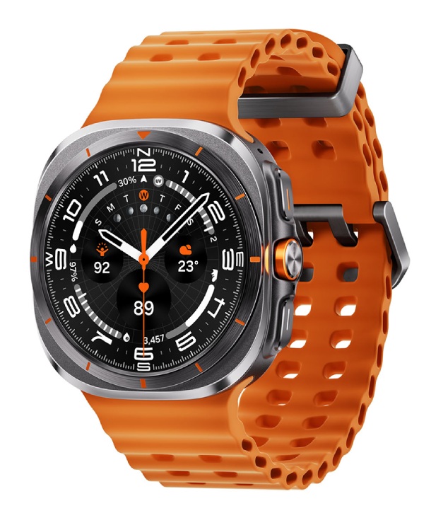 Умные часы Samsung Galaxy Watch Ultra 47mm Titanium Grey Marine Band Orange Умные часы Samsung Galaxy Watch Ultra 47mm Titanium Grey Marine Band Orange