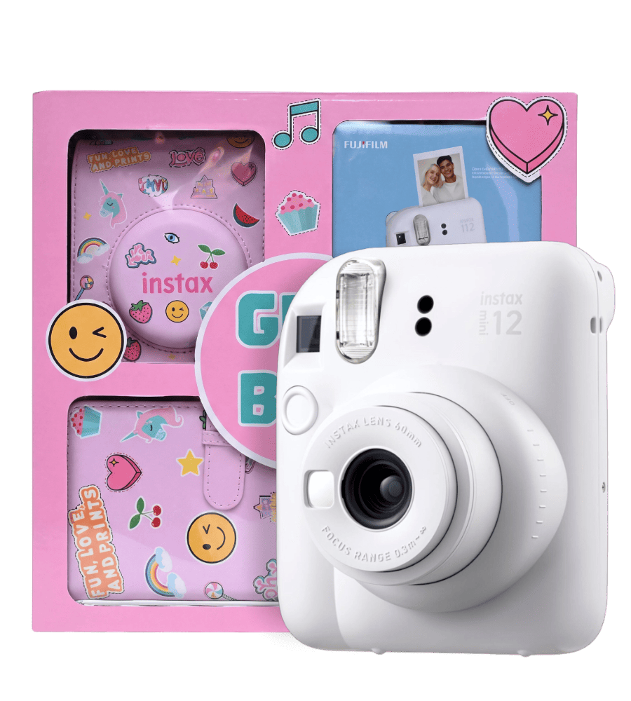 Фотоаппарат моментальной печати Fujifilm Instax Mini 12 Gift Box White