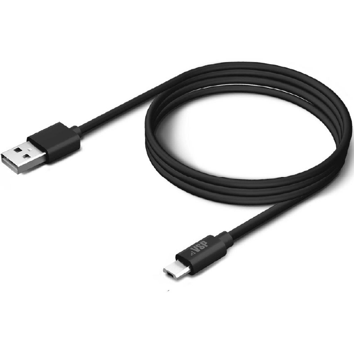 Кабель Borasco USB - micro USB, 1м, черный