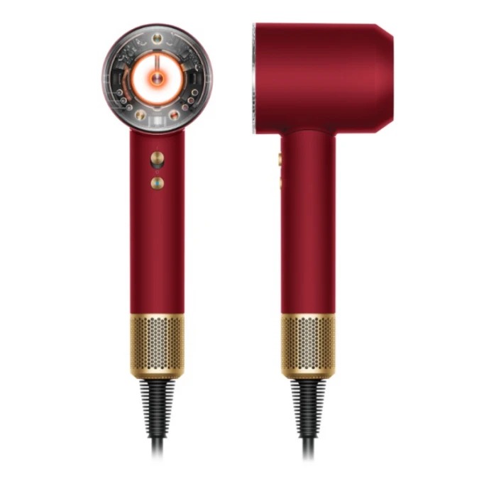 Фен Dyson Supersonic Nural HD16 (Red Velvet/Gold) - Подарочный кейс для хранения