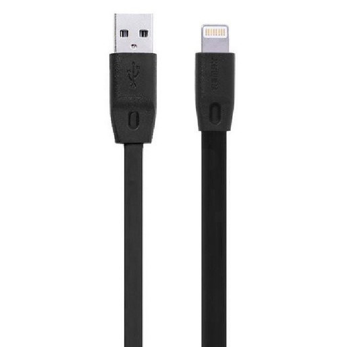 Кабель Remax RC-001i QuickCharge Lightning to USB (1m) черный