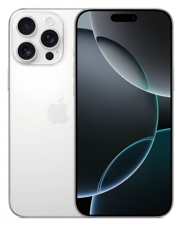 Смартфон Apple iPhone 16 Pro 512Gb White Titanium (1 sim + eSIM)