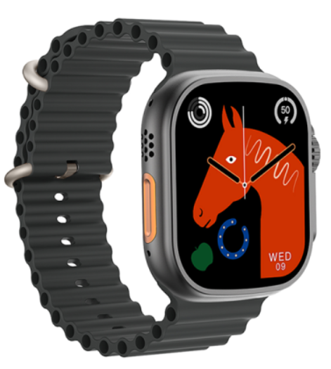 Умные часы WiWU Smart Watch Ultra Max SW01 Black Умные часы WiWU Smart Watch Ultra Max SW01 Black