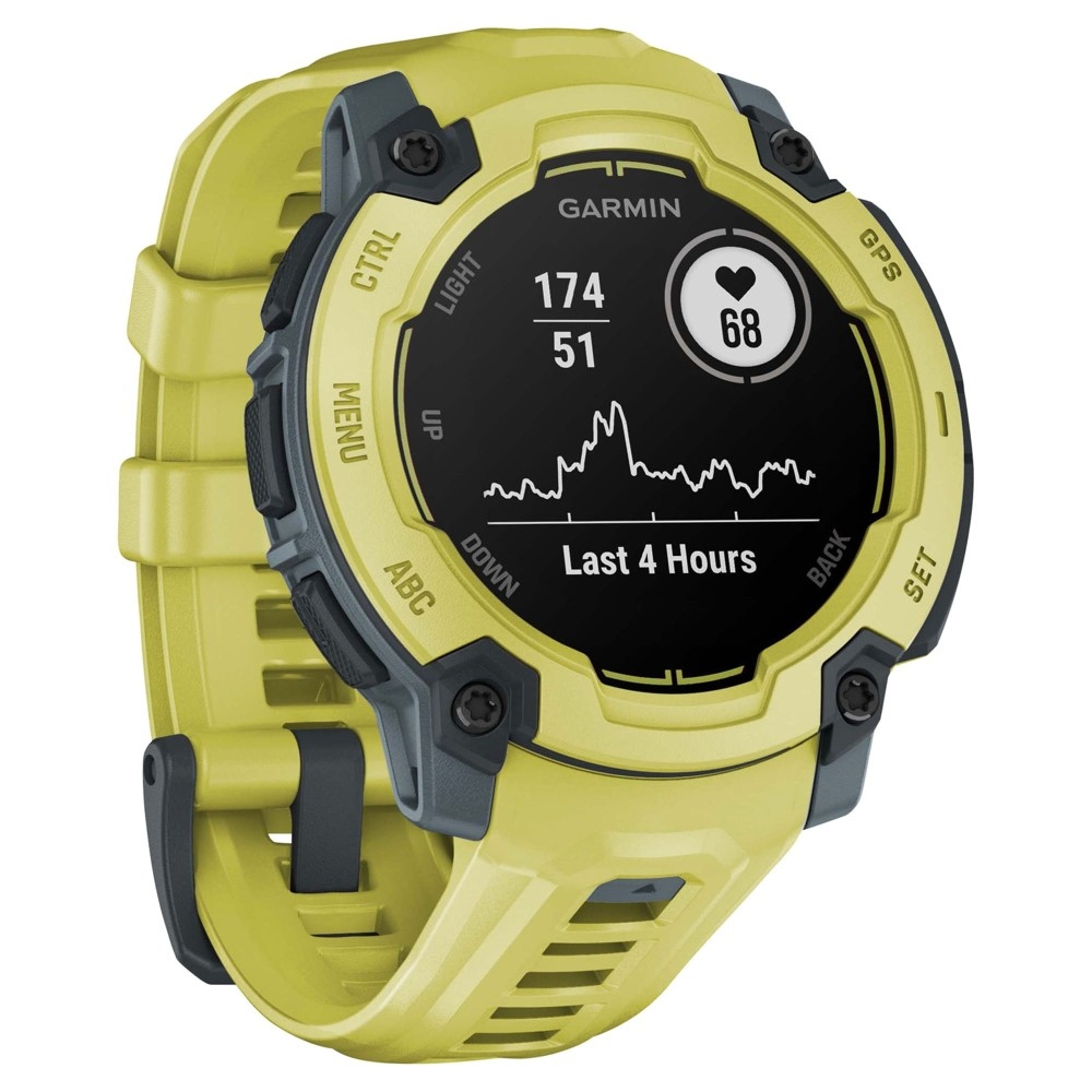 Умные часы Garmin Instinct E 45mm Electric Lime with Electric Lime Silicone HK
