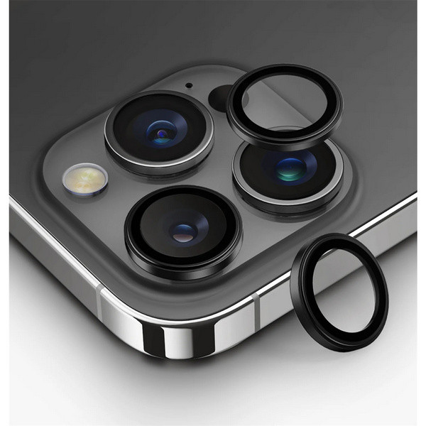 Стекло Uniq OPTIX Camera Lens AluGuard Black для iPhone 16 Pro/16 Pro Max