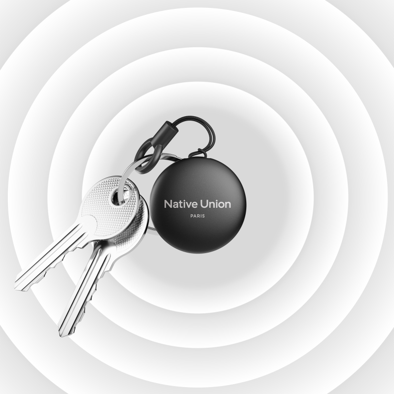 Брелок-трекер Native Union FIND IT TAG, черный, цвет: чёрный