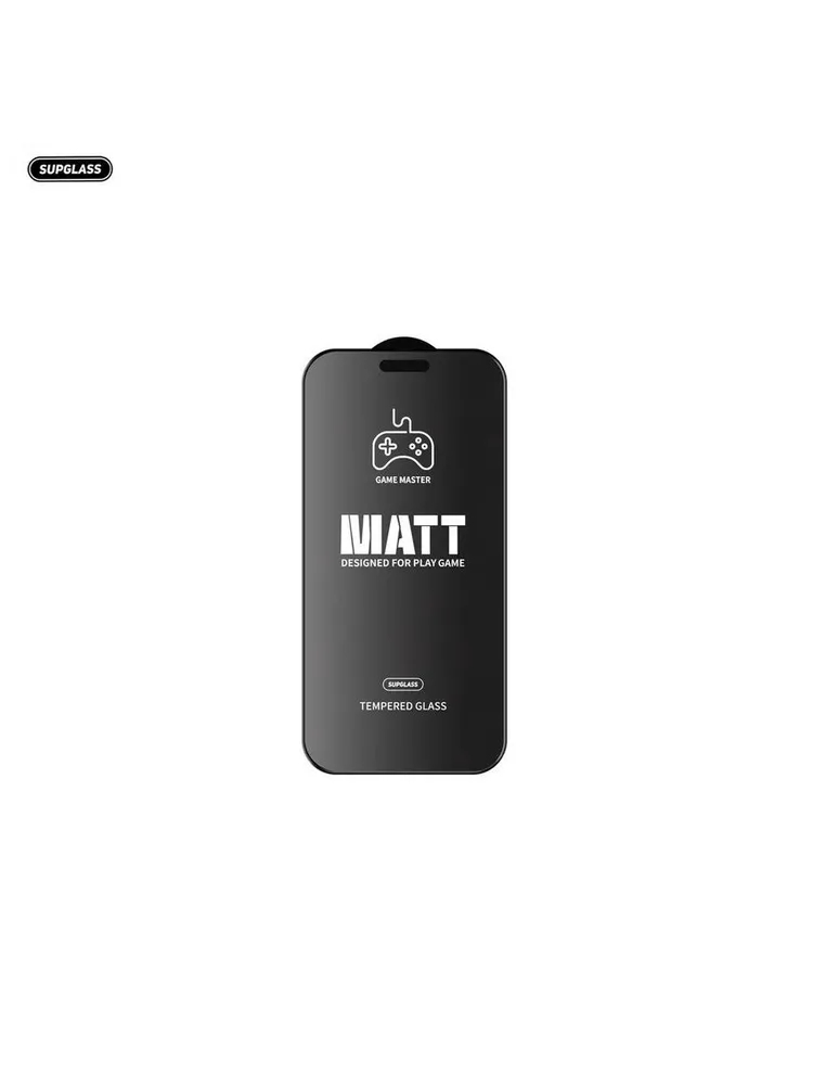 Защитное стекло SupGlass SG-13 Full Coverage Matt Gaming Glass IP 17 Pro (6.3)