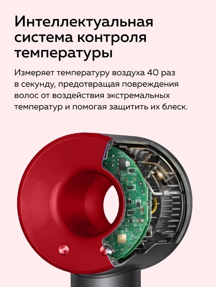 Фен для волос Super Hair Dryer с 5 насадками