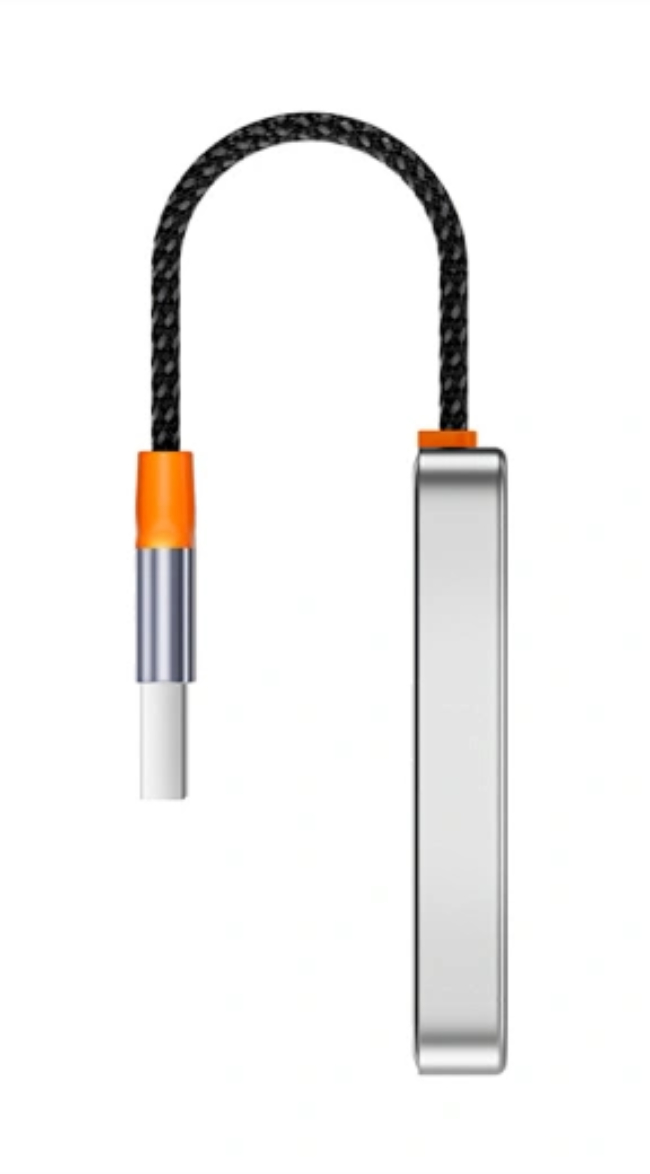 Автомобильный адаптер Wiwu CarPlay Wi-CP001, серый