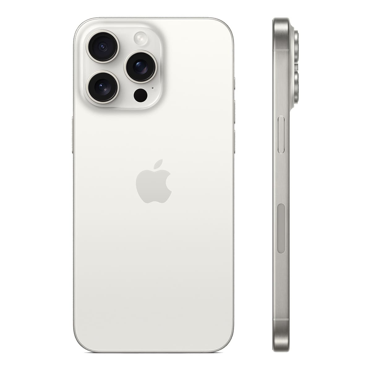 iPhone 15 Pro Max 256Gb White Titanium (1sim + eSIM / 81%) - Б/У . . + +