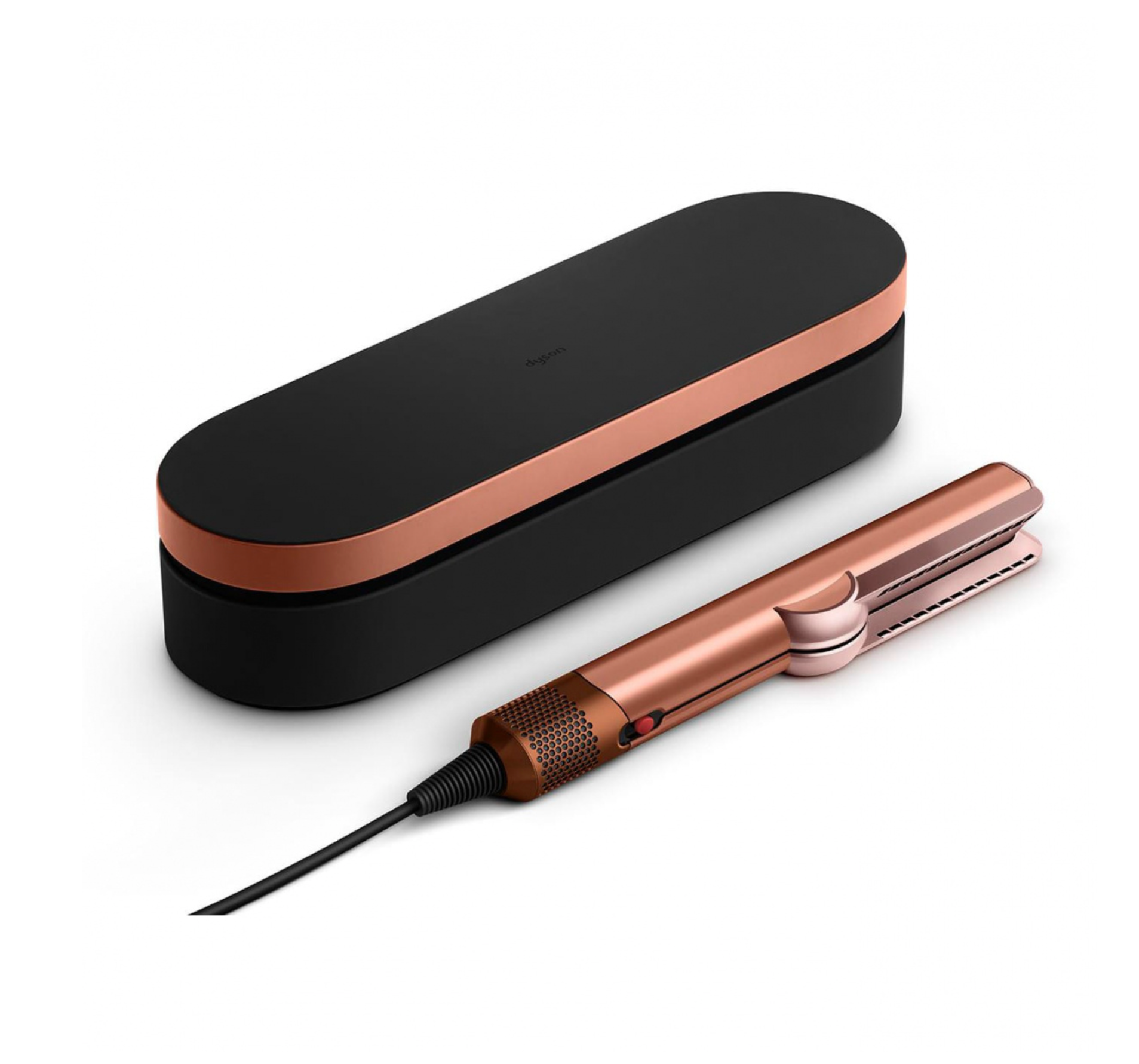 Выпрямитель для волос Dyson Airstrait Straightener HT01 (Amber Silk) - Подарочный кейс