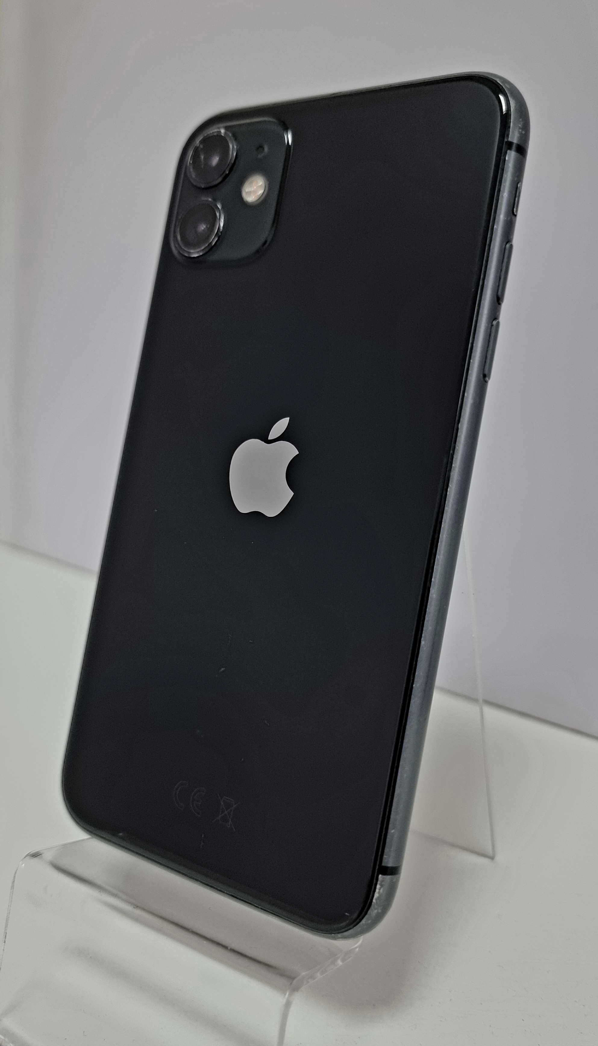 iPhone 11 128Gb Black (76% / Без коробки / Заменён дисплей / Не работает Face ID) RU - Б/У . . + (РАБОЧИЙ)