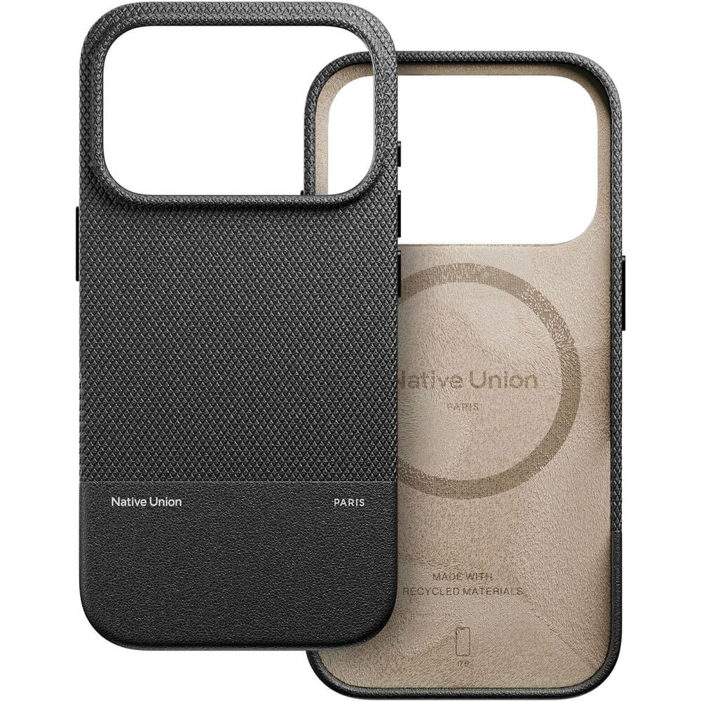 Чехол Native Union (Re)Classic Case MagSafe для iPhone 17 Pro Max, черный Чехол Native Union (Re)Classic Case MagSafe для iPhone 17 Pro Max, черный