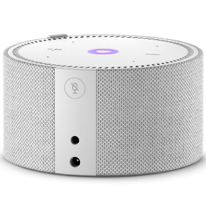 Умная колонка Яндекс Новая Станция Мини (с часами), серый опал