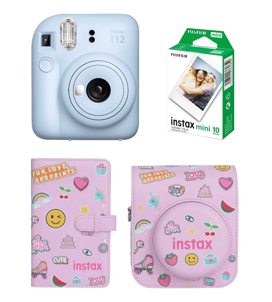 Фотоаппарат моментальной печати Fujifilm Instax Mini 12 Gift Box Blue