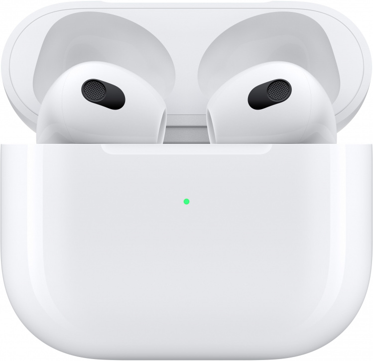 Наушники беспроводные Apple AirPods 3, беспроводная зарядка, MME73