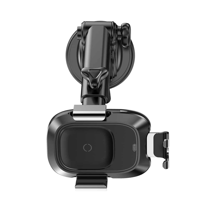 Автомобильный держатель + беспроводное ЗУ Baseus Smart Vehicle Car Mount Wireless Charger