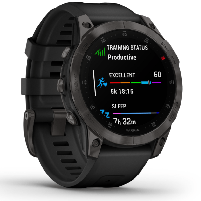 Умные часы Garmin Epix Pro Gen 2 Sapphire Titanium Black 51mm