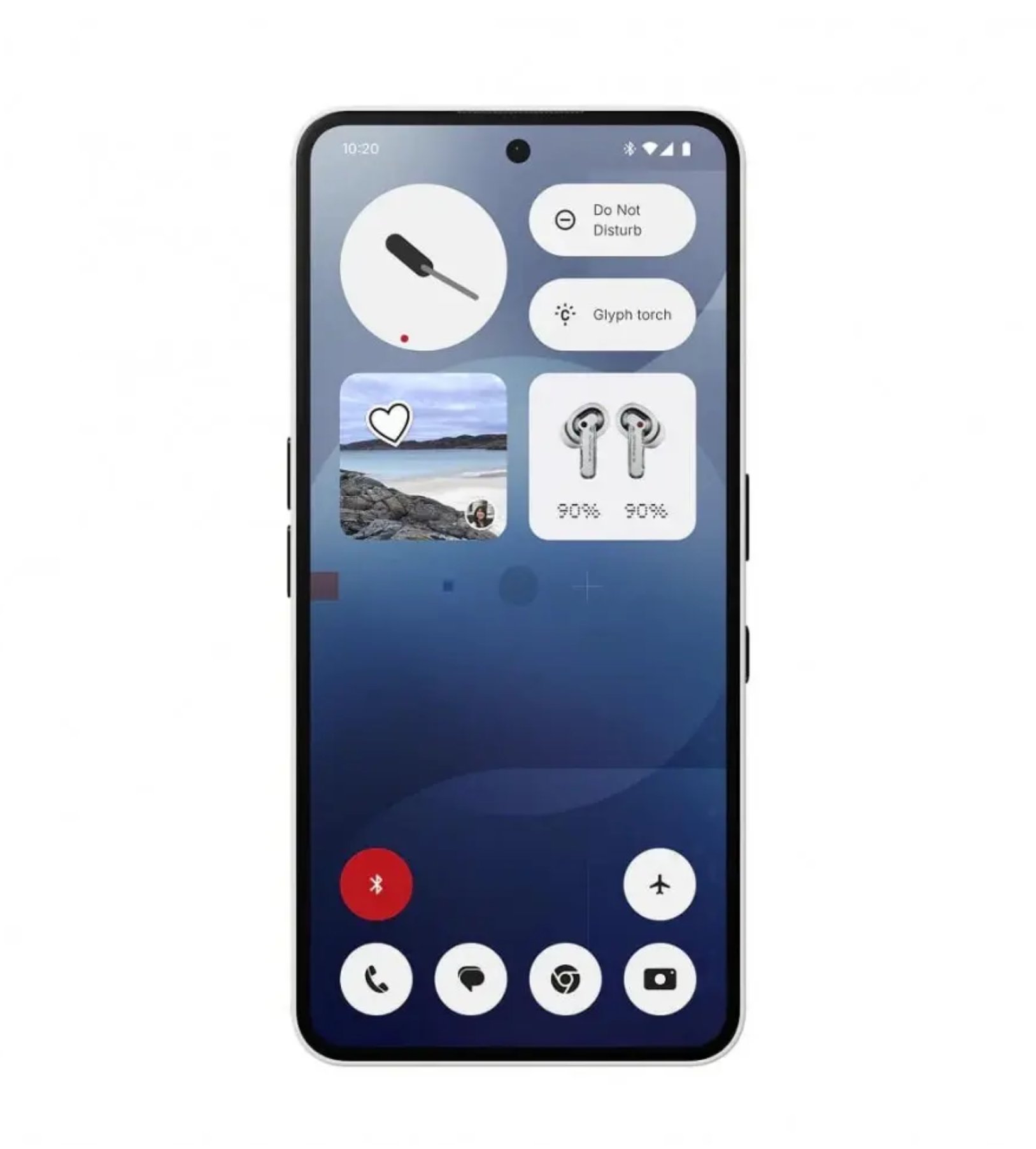 Смартфон Nothing Phone (3A) 12/256Gb White