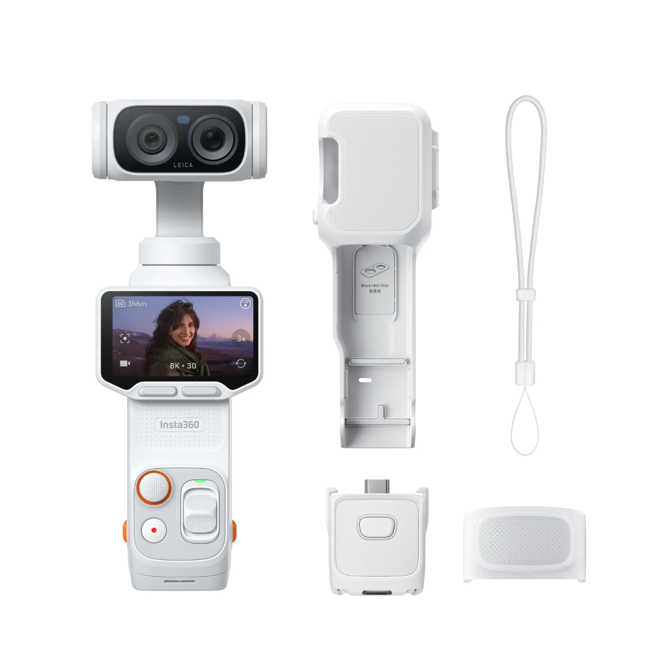Экшн-камера Insta360 Luna Ultra Stellar White