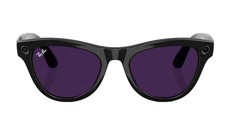 Умные очки RayBan Meta Skyler RW4010 Shiny Black Amethyst (150 - 52 Size)