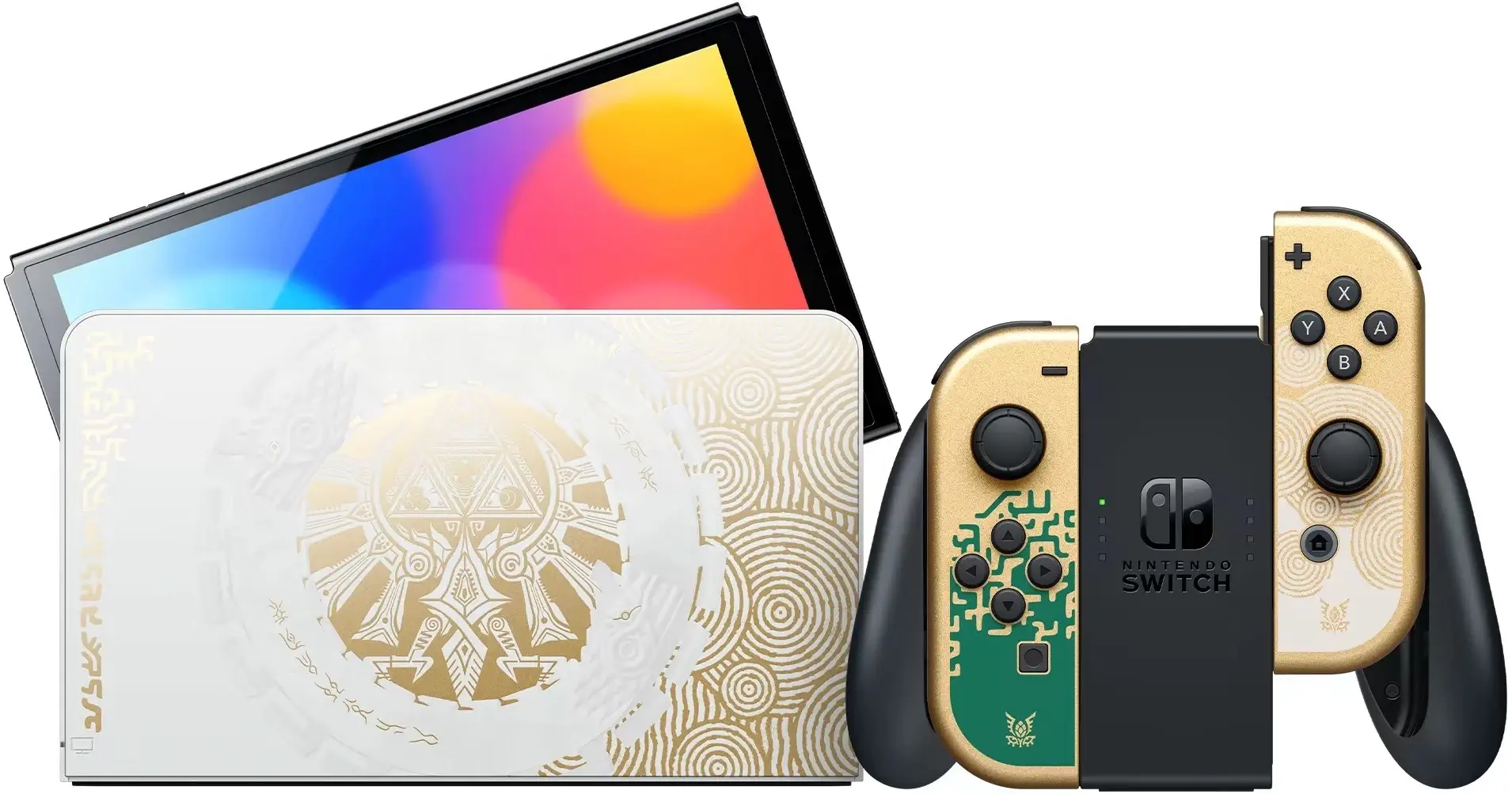 Портативное игровое устройство Nintendo Switch OLED Zelda