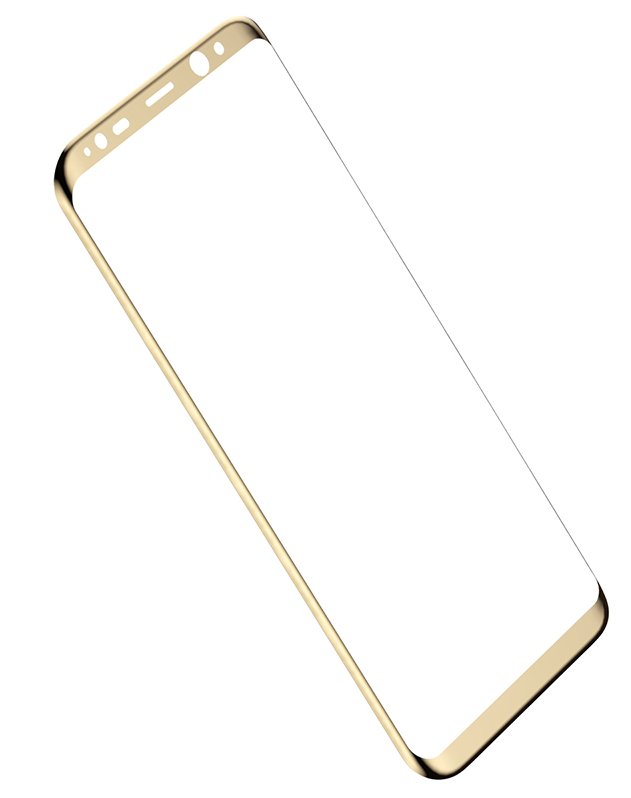 Защитное стекло Screen Protector для Samsung S8+ Gold