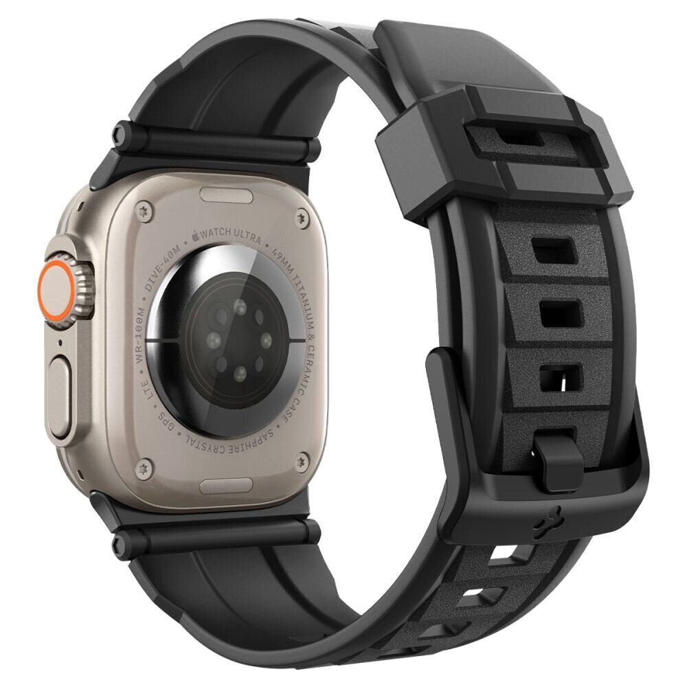 Ремешок SPIGEN RUGGED ULTRA BAND для APPLE WATCH 4 / 5 / 6 / 7 / 8 / 9 / SE / ULTRA 1 / 2 (42 / 44 / 45 / 49 MM) Matte Black