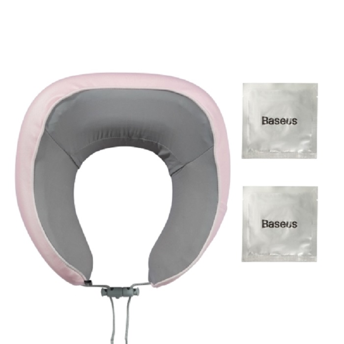 Подушка для шеи Baseus Thermal Series Memory Foam U-Shaped Neck Pillow Pink