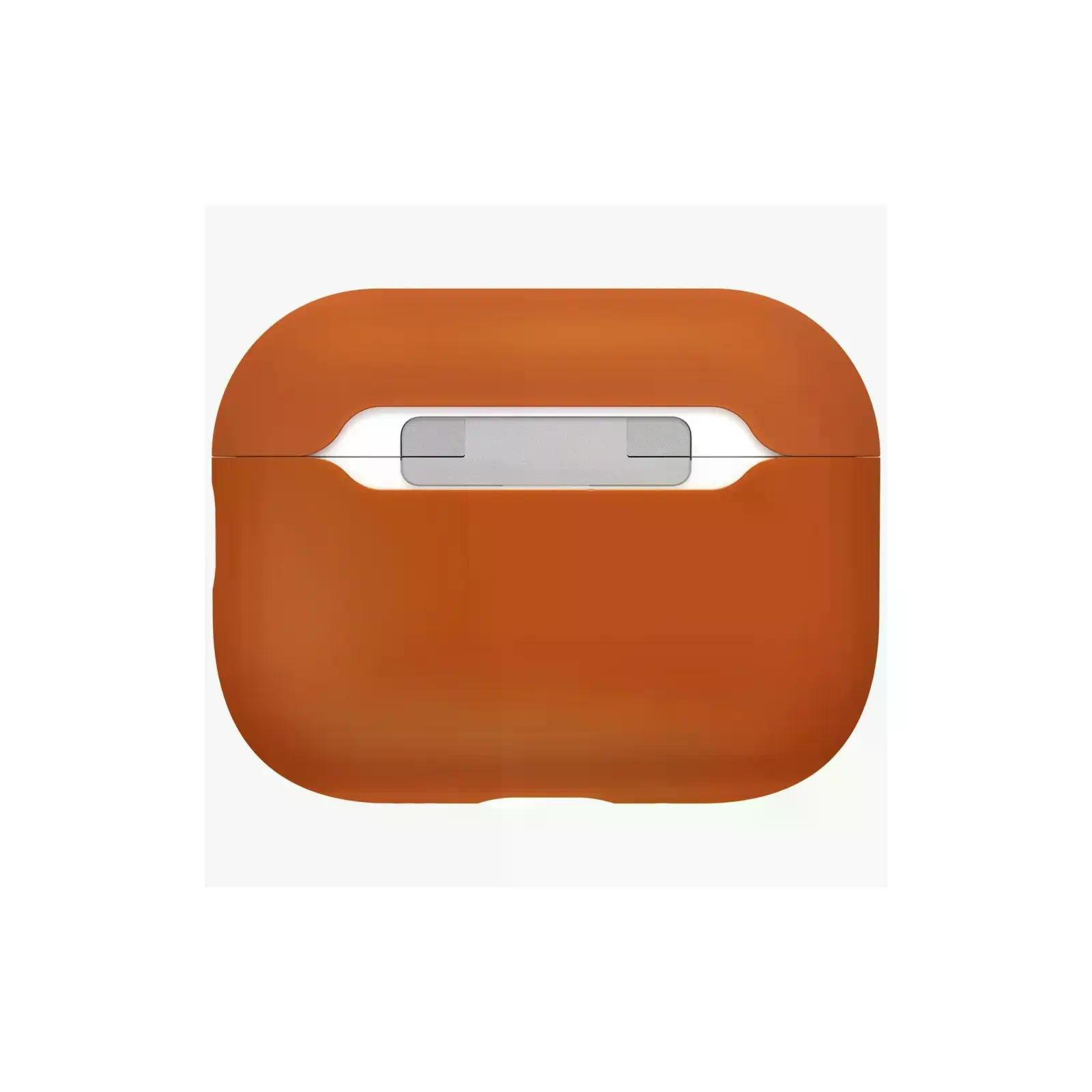 Чехол Uniq для Airpods Pro 3 LINO Liquid silicone with handstrap Sunset Orange