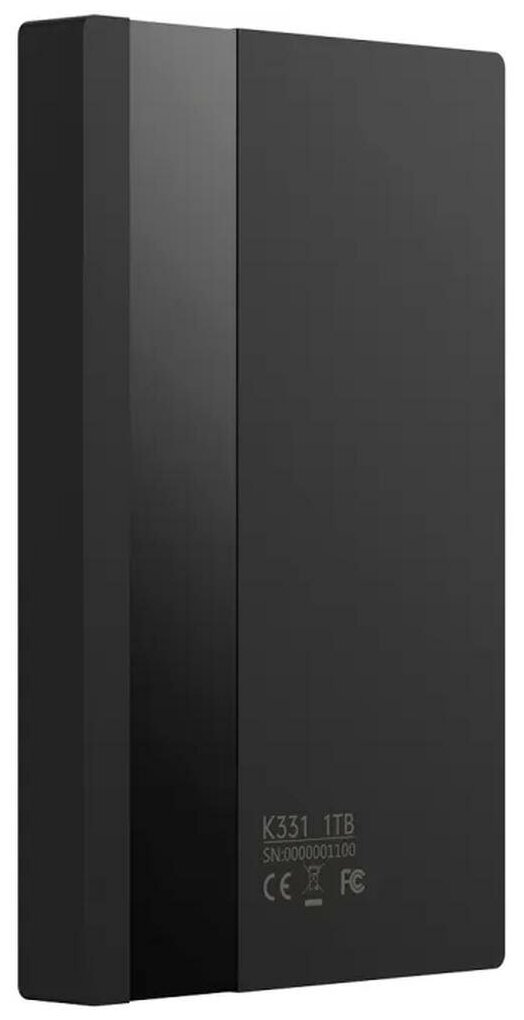 Внешний HDD Netac 1 TB K331 USB 3.0 чёрный, 2.5"
