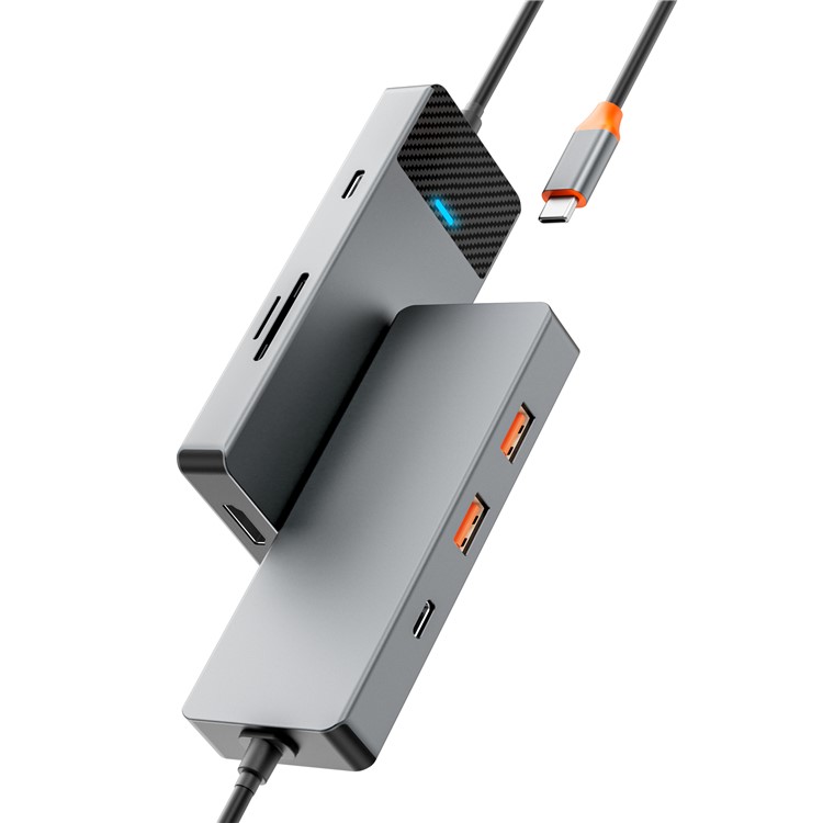 Адаптер WIWU 7 in 1 A721HD Type C