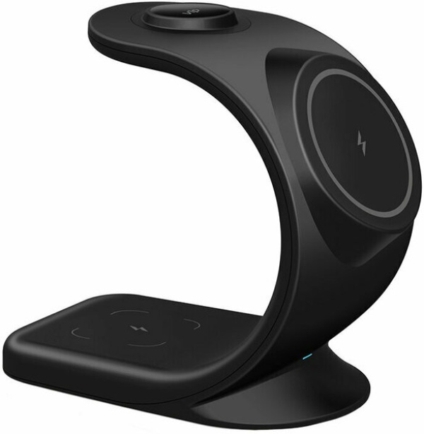 Беспроводное зарядное устройство «vlp» Powerstand 3 in 1, чёрный
