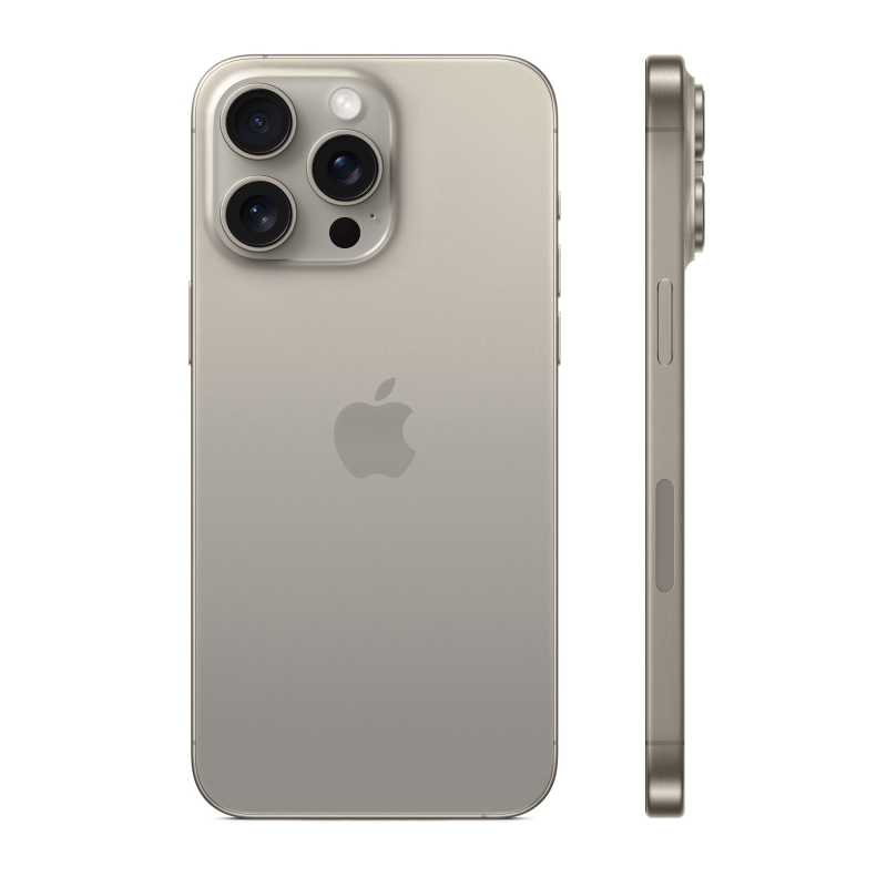 Смартфон Apple iPhone 15 Pro Max 256Gb Natural Titanium (1 sim + eSIM)