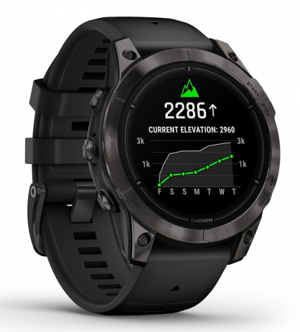 Умные часы Garmin Epix Pro Gen 2 Sapphire Titanium Black 47mm